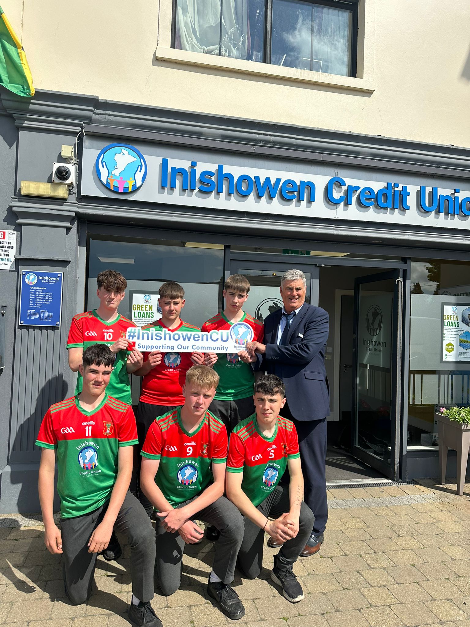 Well done to the Carndonagh Hurling Team