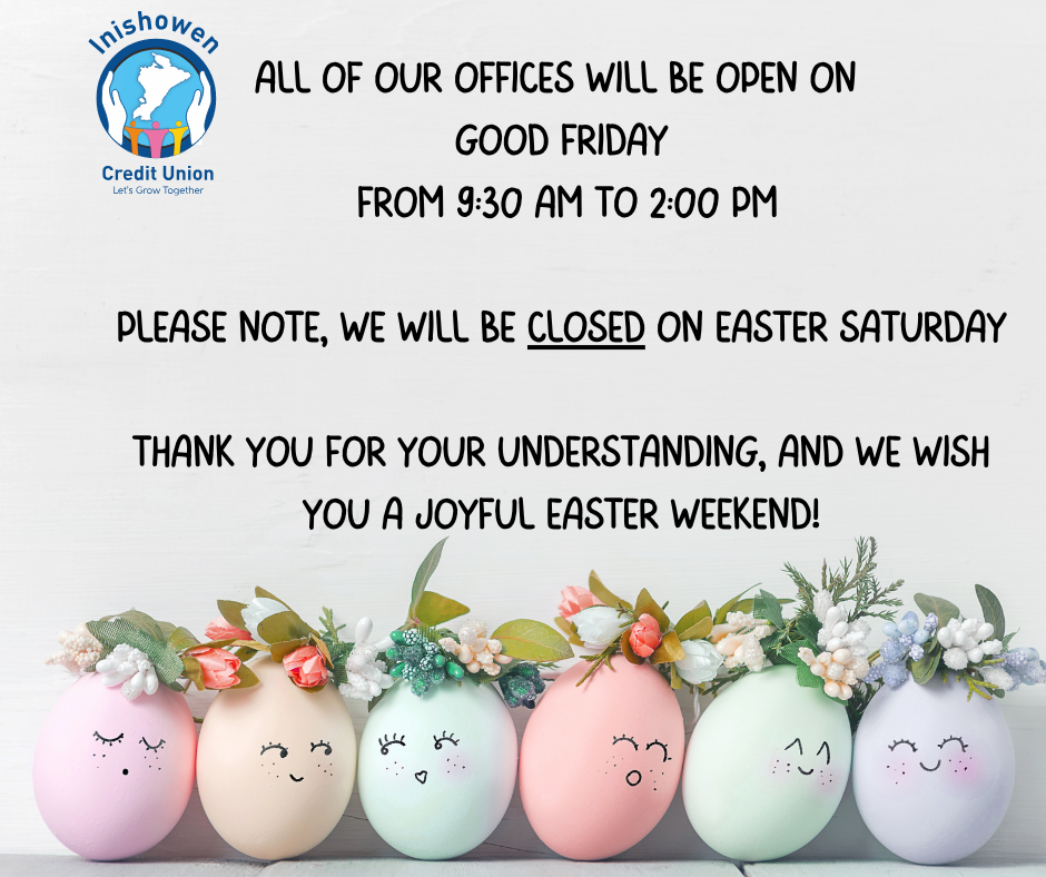 Easter Opening hours