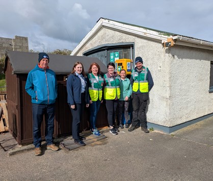 Leenan Bay Defibrillator