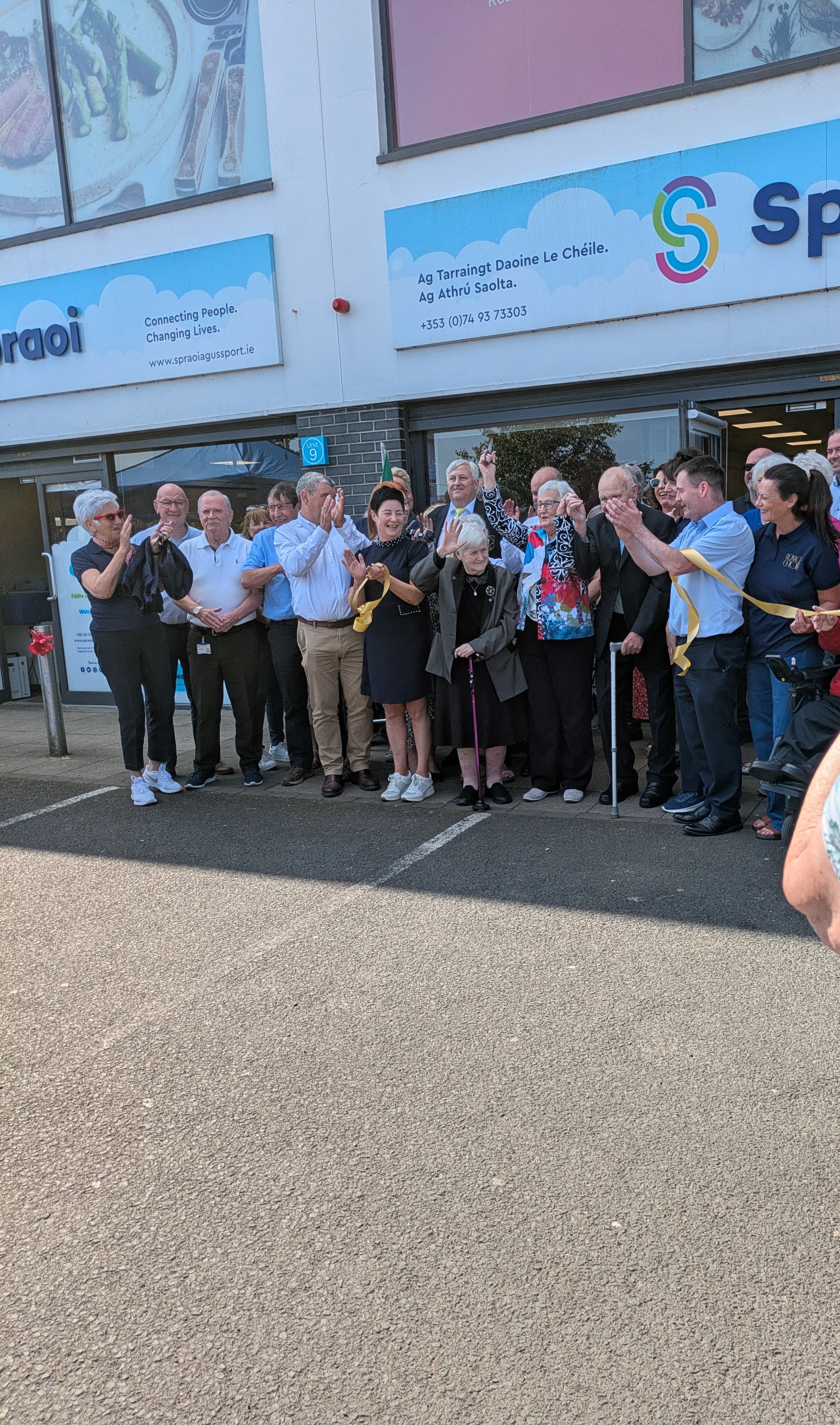 We had a lovely morning at the official reopening of the Carndonagh Day Services!