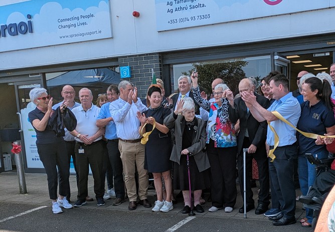 We had a lovely morning at the official reopening of the Carndonagh Day Services!