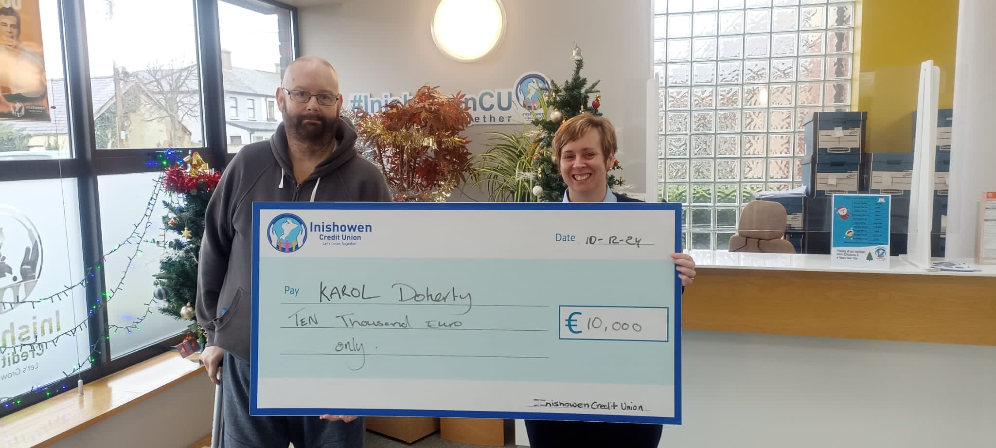 December Members Cash Draw Winners