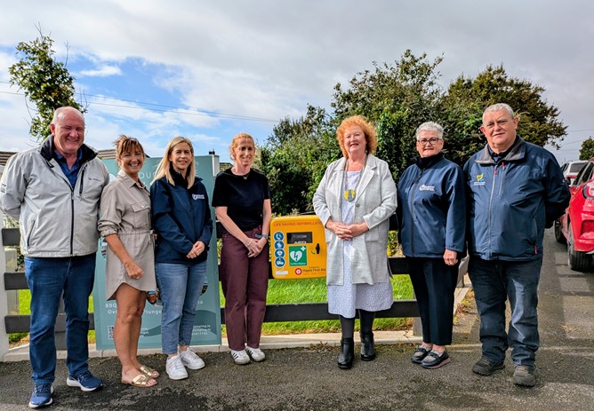 New Defibrillator in Greencastle