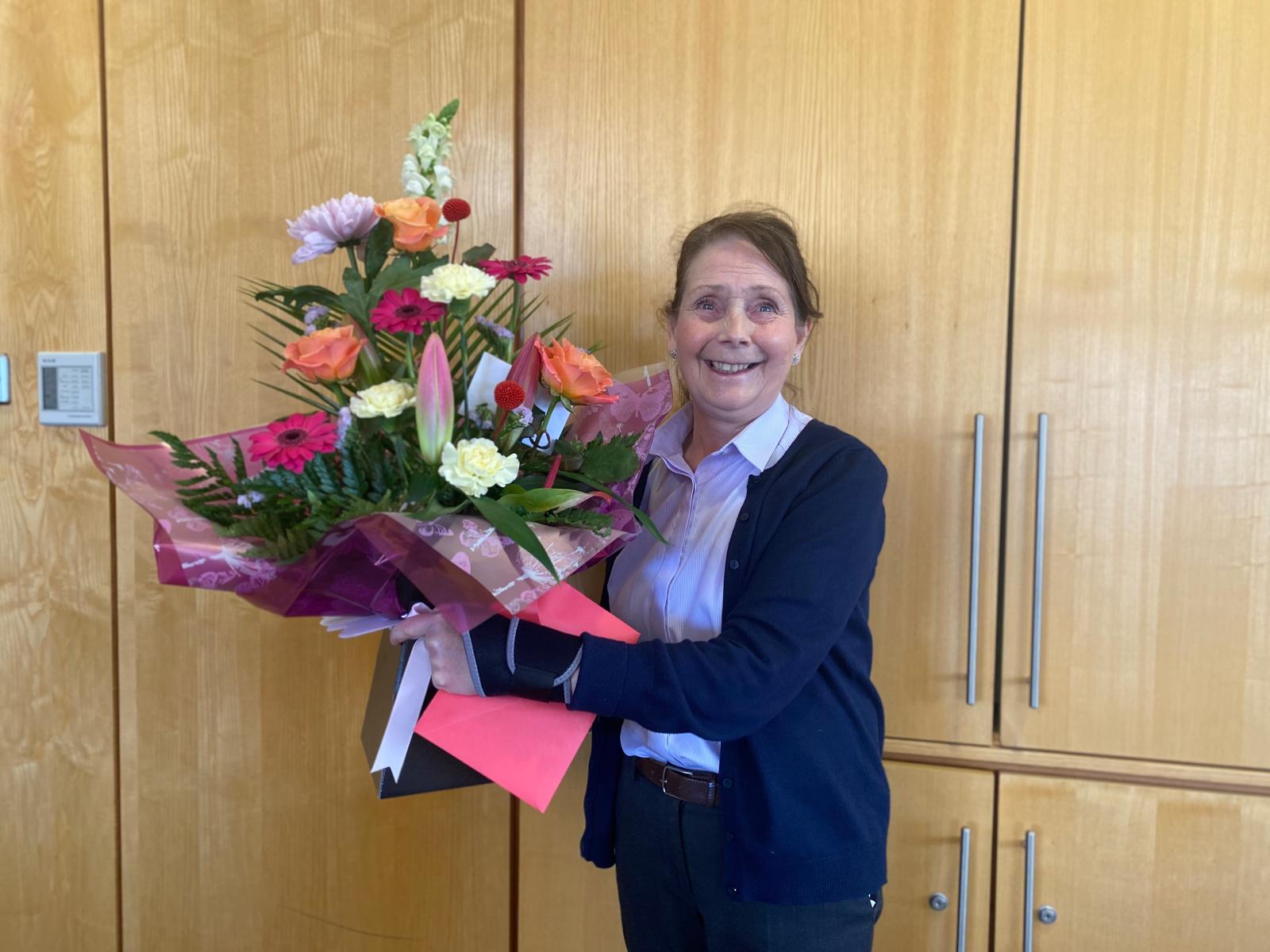 Congratulations on your retirement Marlene