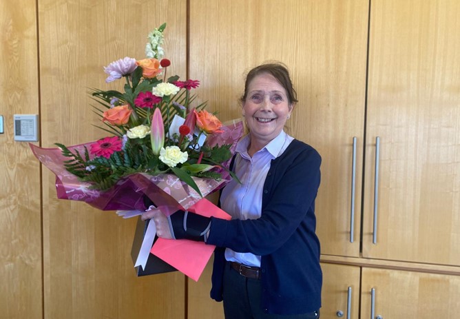 Congratulations on your retirement Marlene