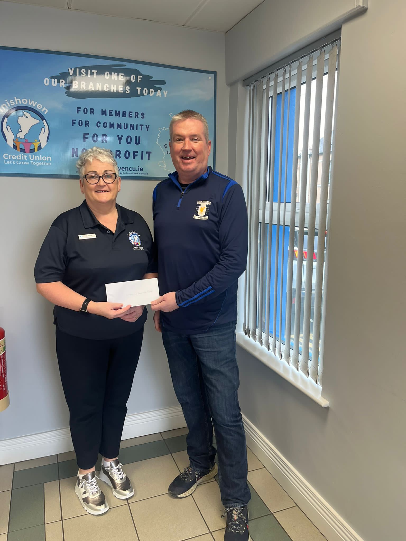 Greencastle Coastguard Donation