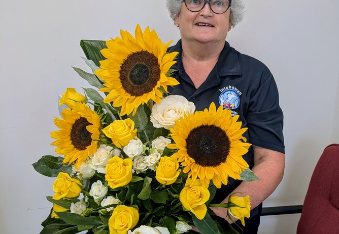 💙 Wishing Oonagh a very happy retirement! 💙