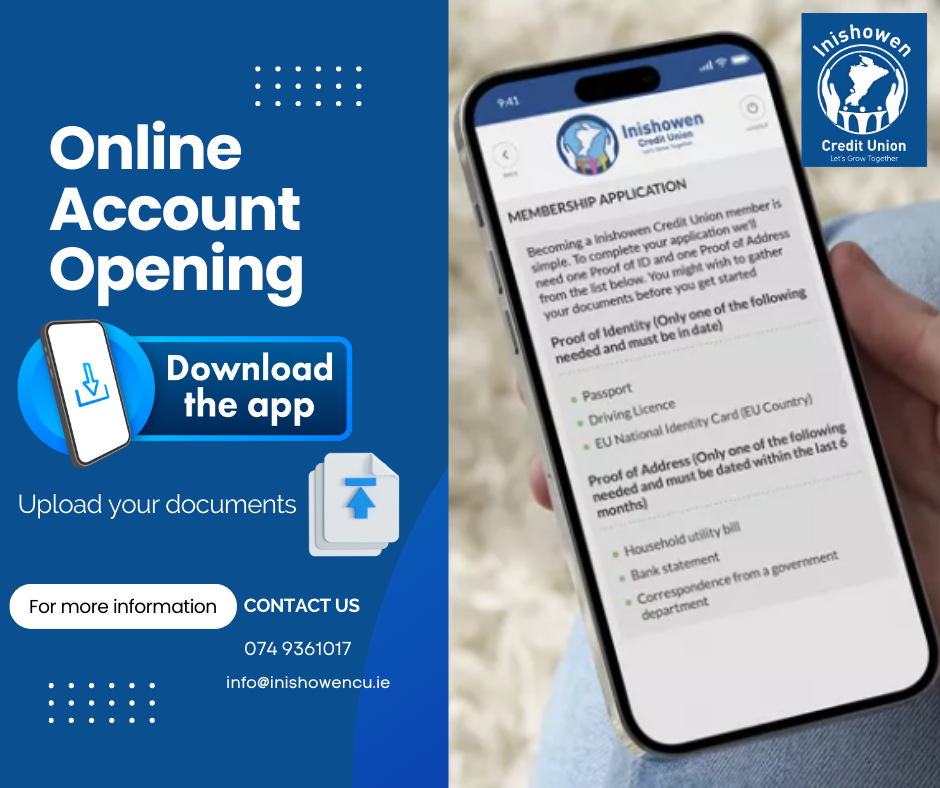 Now Introducing Online Member Account Opening!