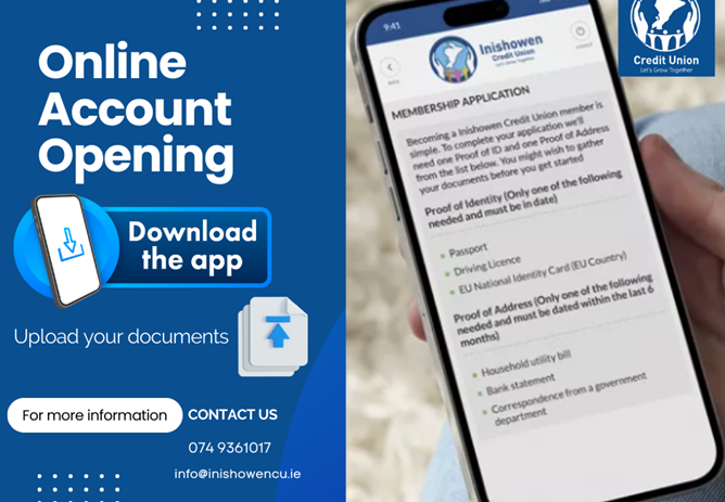 Now Introducing Online Member Account Opening!