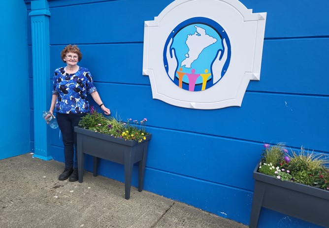 Big thanks to Breege for taking such great care of our new plants!