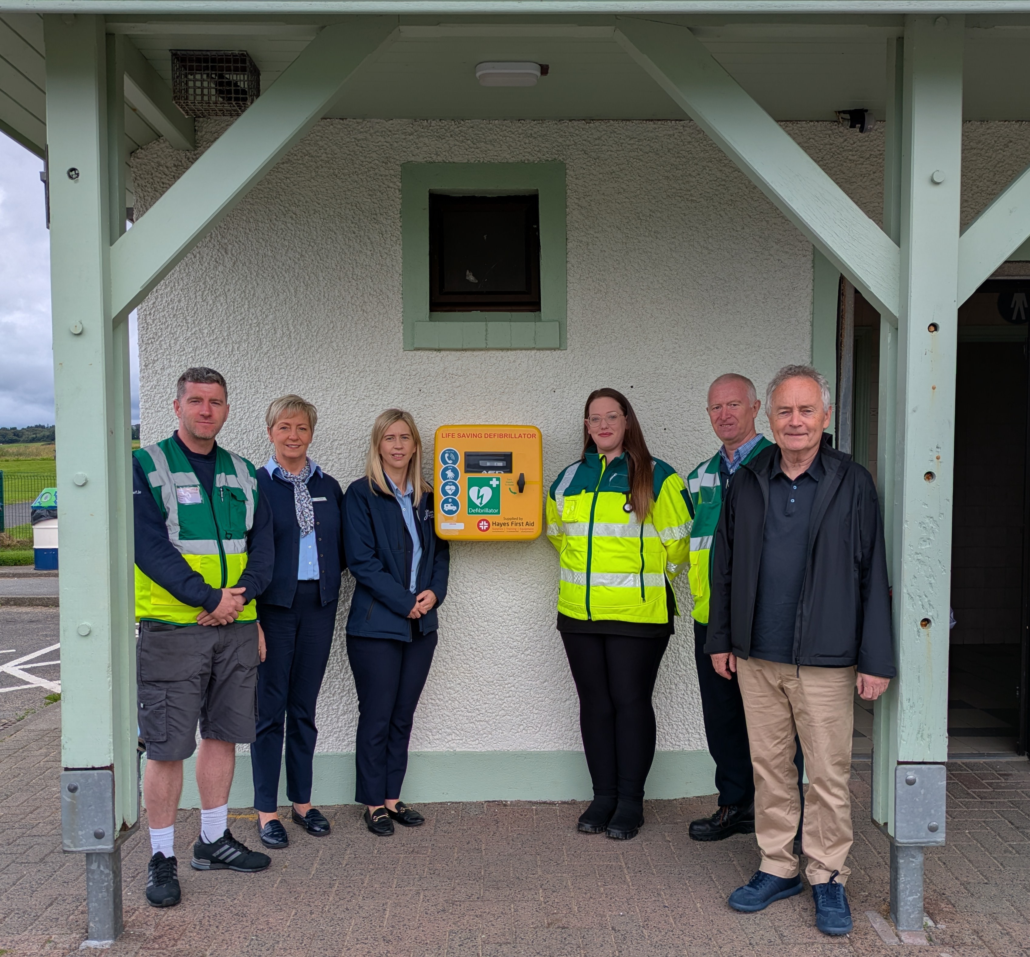 New Community Defibrillator Installed in Buncrana