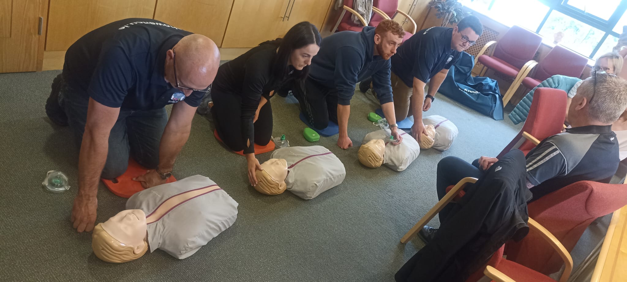 We're proud to announce that we now have over 20  team members fully trained in First Aid, CPR, and Defibrillator use across all our branches