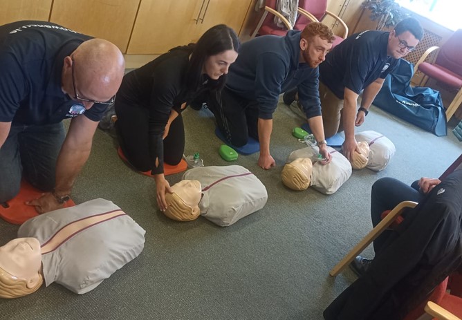 We're proud to announce that we now have over 20  team members fully trained in First Aid, CPR, and Defibrillator use across all our branches